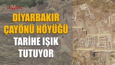 Diyarbakır Çayönü Höyüğü tarihe ışık tutuyor